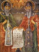 Zahari Zograf Saints Cyril and Methodius oil painting artist